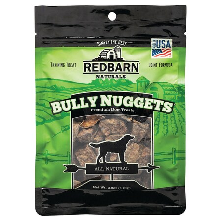Redbarn Bully Nugget Rawhid3.9Oz 310007